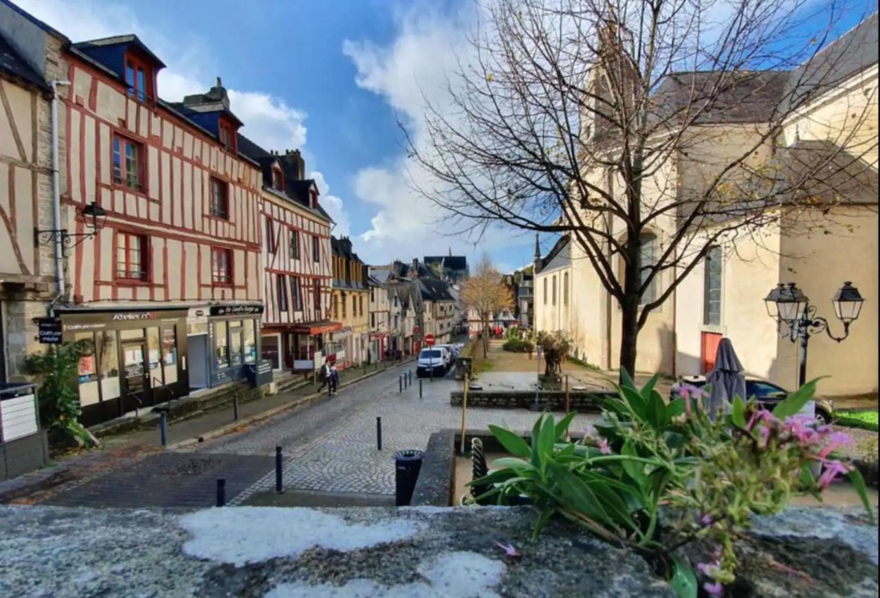 Le Patio, Coeur De Ville Avec Garage Et Jardin Vannes Kültér fotó