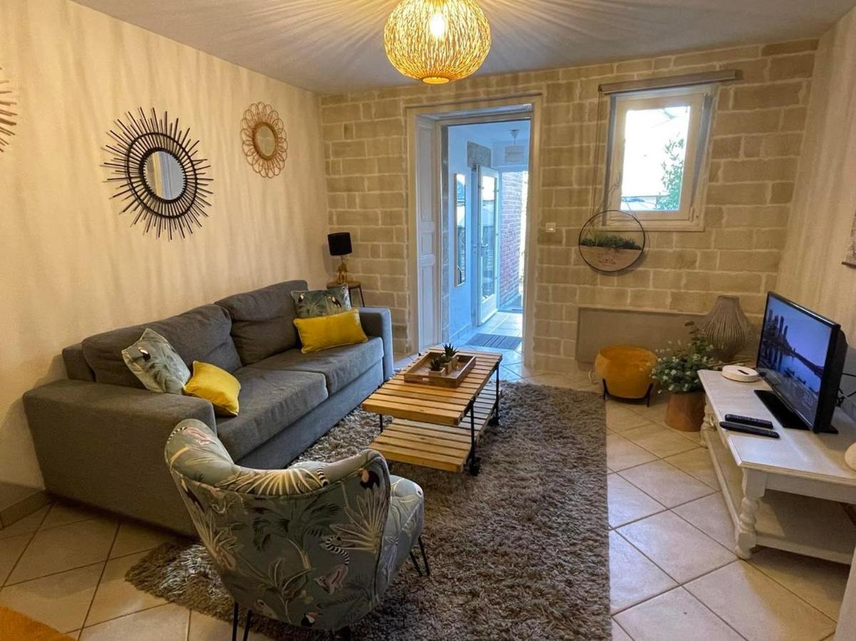 Le Patio, Coeur De Ville Avec Garage Et Jardin Vannes Kültér fotó